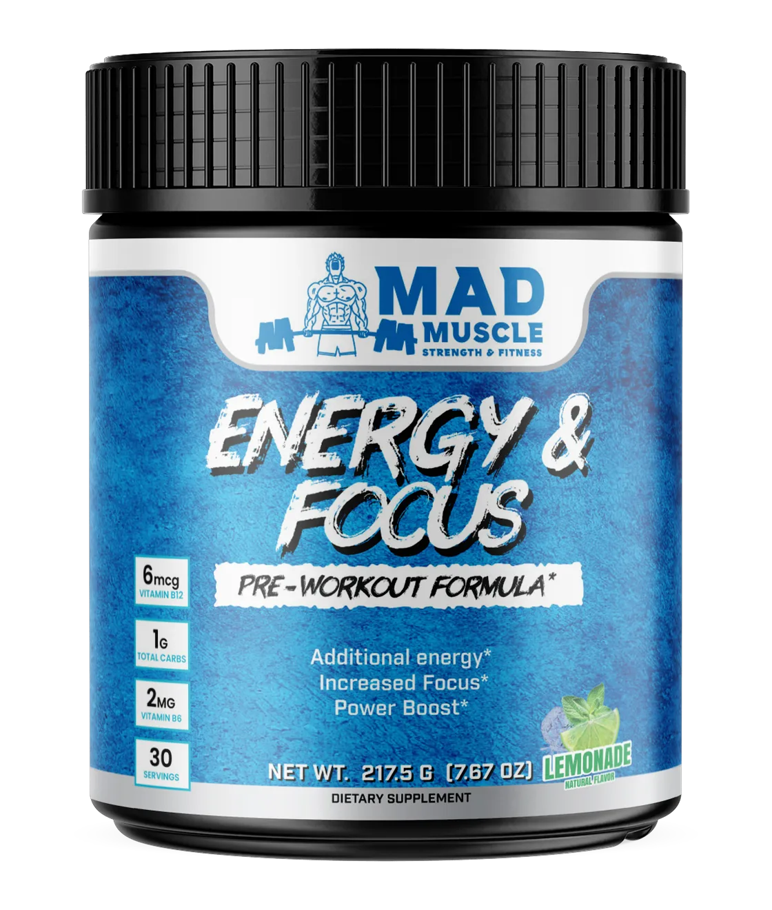 Pre-Workout Energy and Focus- Lemonade