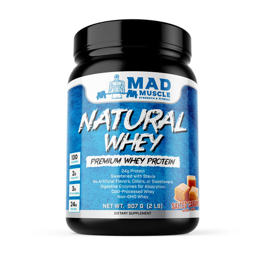2 lb. Natural Whey Protein- Salted Carmel