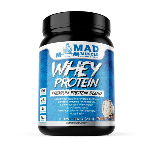 2 lb. Whey Protein- Cookies and Cream