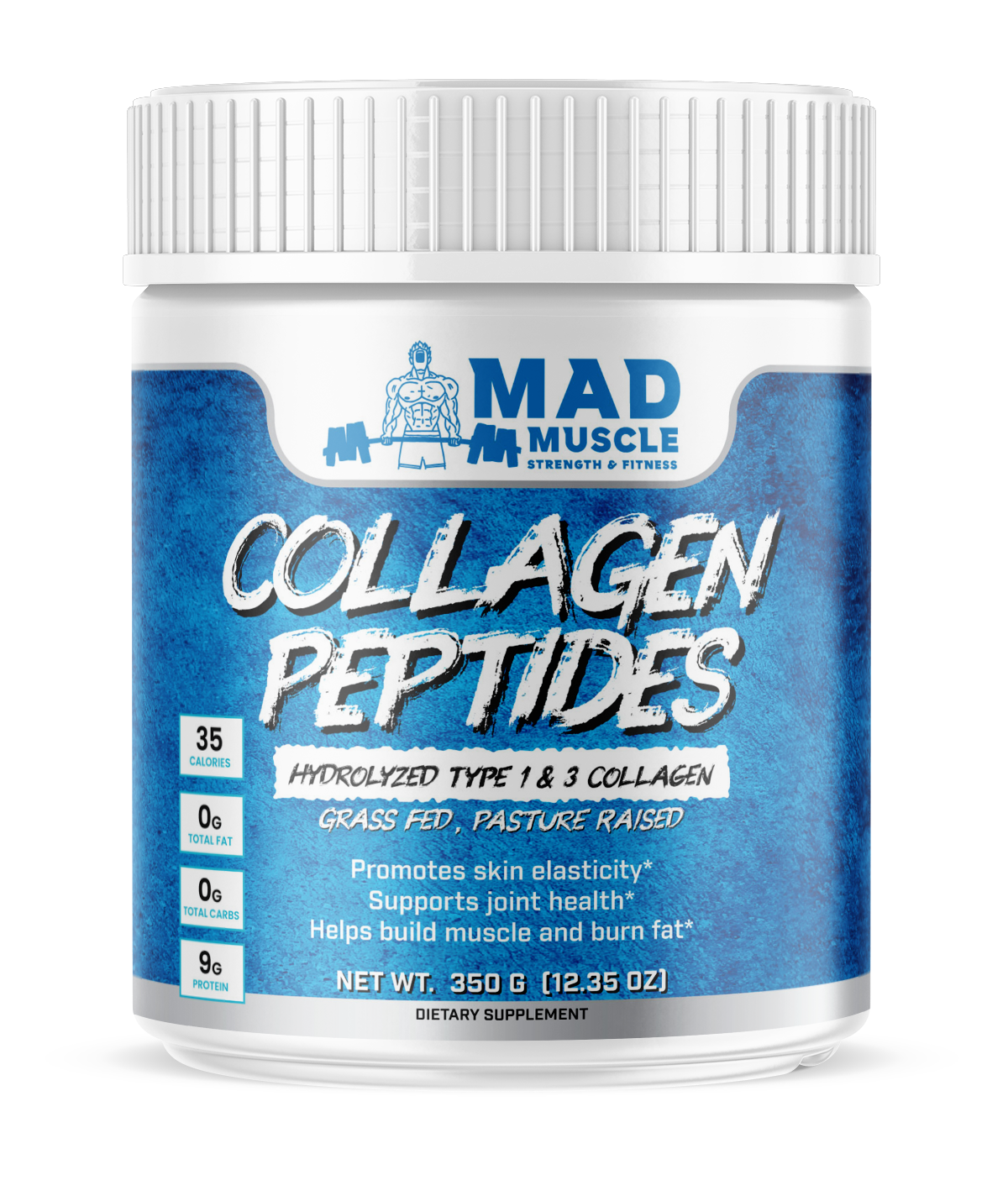 Collagen Peptides- Type I and III Grass Fed- Unflavored