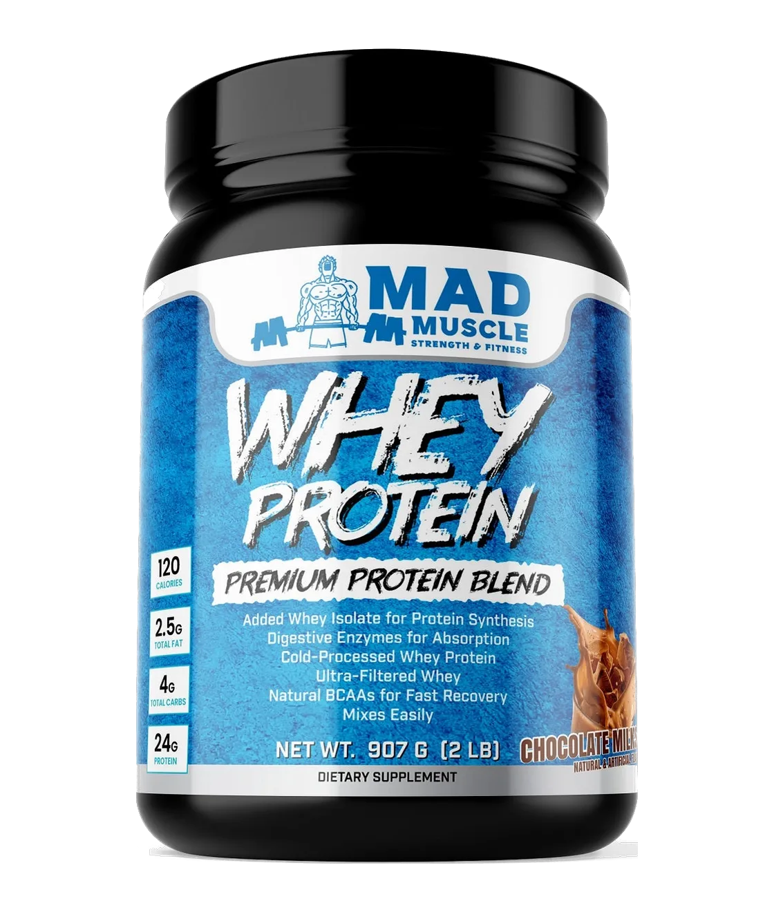 2 lb. Whey Protein- Chocolate Milkshake