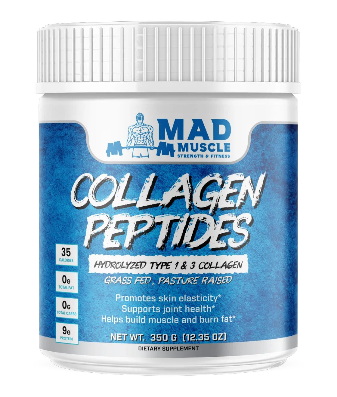 Collagen Peptides- Type I and III Grass Fed- Unflavored